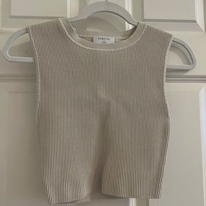 Aritzia Babaton Sculpt Knit Muscle Tank